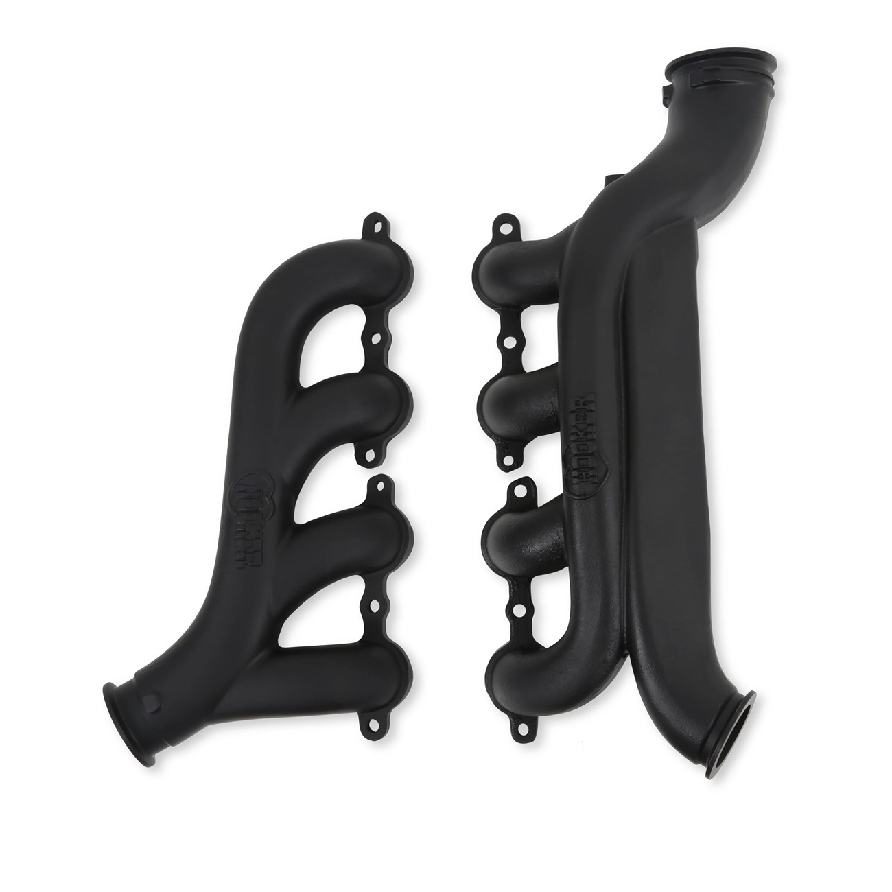 Hooker Black Ceramic Coated Exhaust Manifold - GM LS-Series
