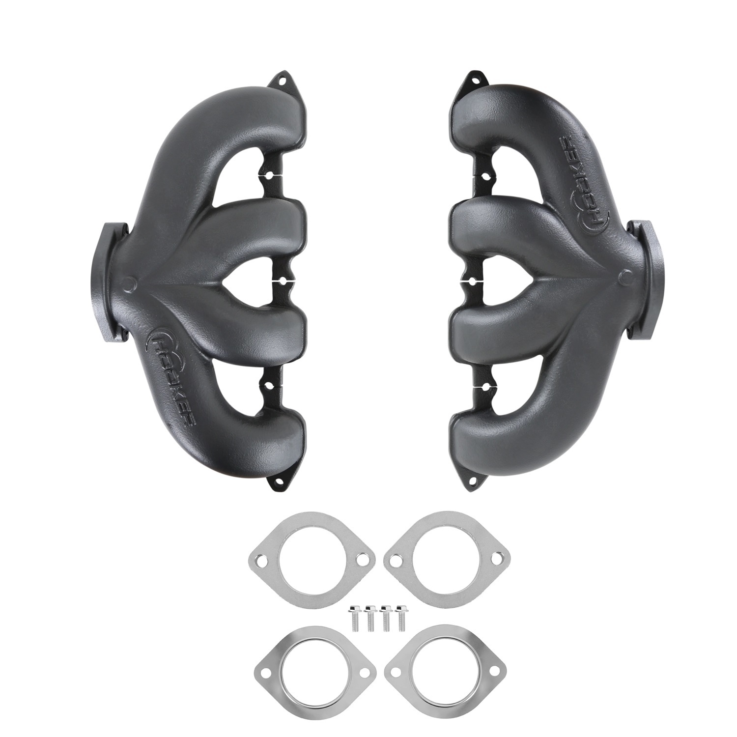 Hooker Black Ceramic Coated Exhaust Manifold - GM LT-Series - Pair