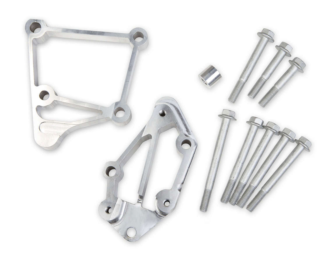 Holley Hardware/Spacer Accessory Bracket Installation Kit - GM LS-Series