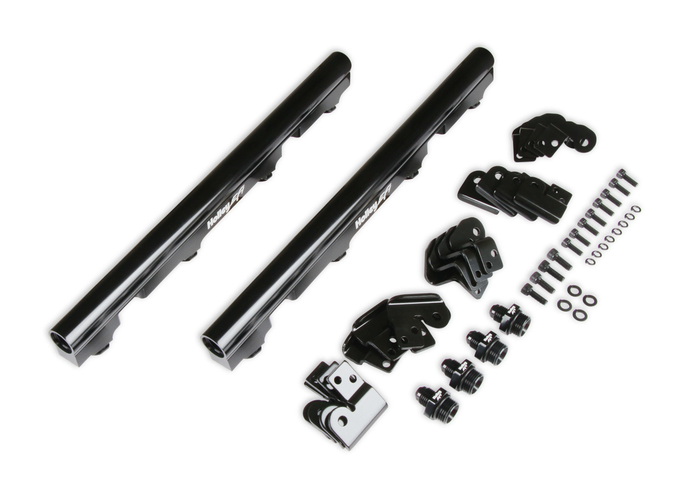 Holley High Flow Fuel Rail - Gm LS-Series - Aluminum