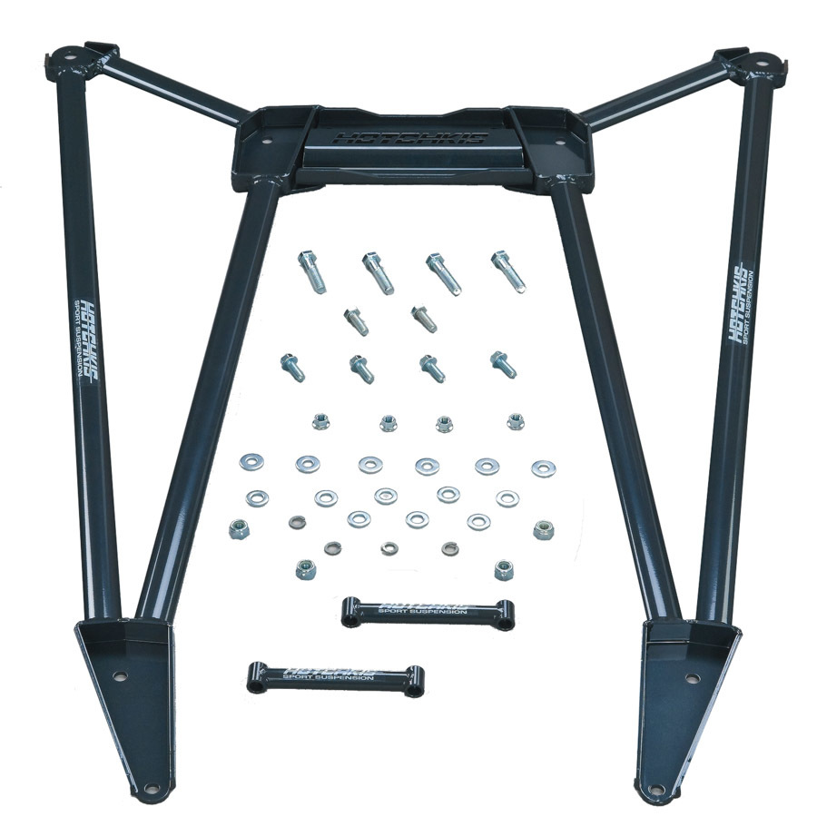 Hotchkis Chassis Brace, Max Brace, Hardware Included, Aluminum, Black Powder Coat, Chevy Camaro 2010-14, Each