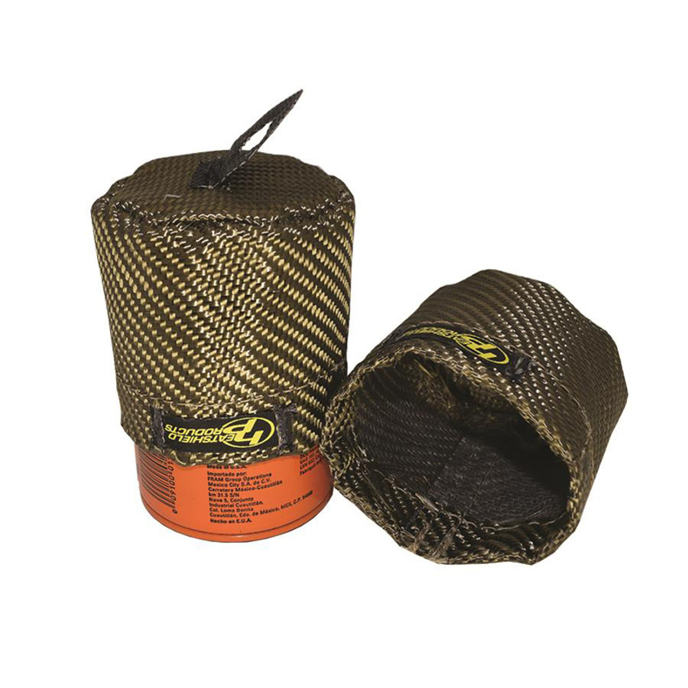 Heatshield Products Lava HeatShield Oil Filter Heat - GM LS-Series/LT-Series