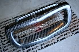 Corvette C5 Halltech TunnelPort - Material: Black gelcoat fiberglass, Tunnel