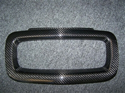 C5 Corvette Halltech TunnelPort Front License Plate Air intake Cover w/Screen