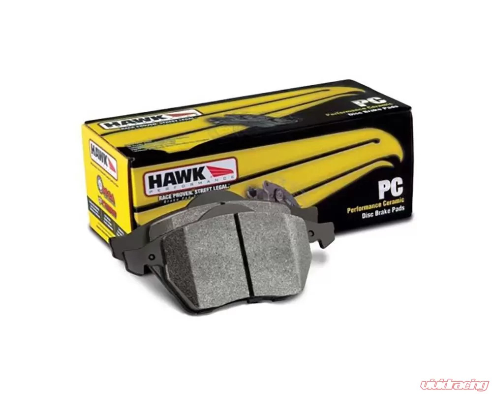 Hawk Performance Ceramic Street Brake Pads Chevrolet Corvette C8 Base 2020-2024