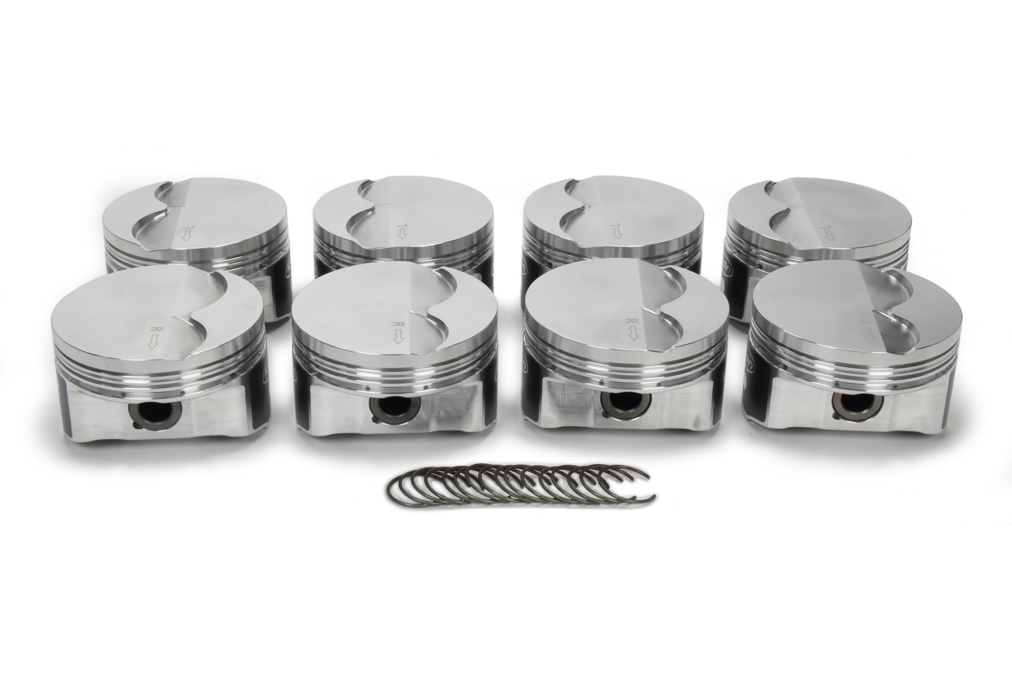 Icon Pistons Premium Forged Piston - GM LS-Series - Set of 8 - 3.780 in Bore