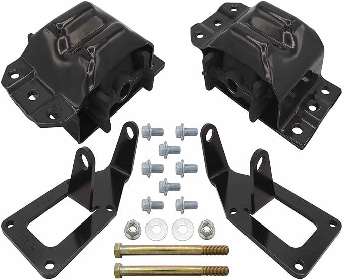 Ict Billet Bolt-On Motor Mount - GM Fullsize Truck 1988-98 - Steel
