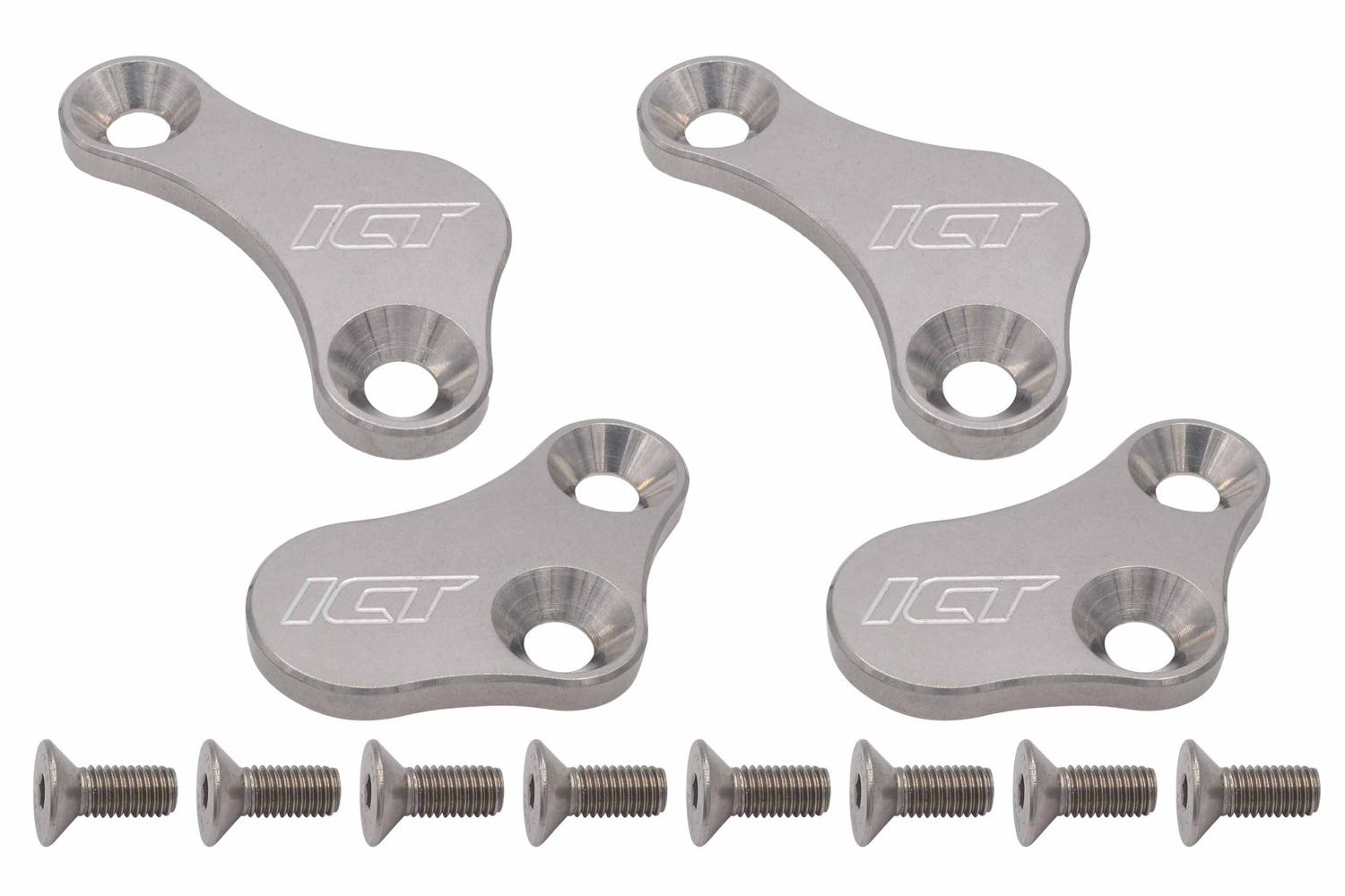 ICT BILLET Freeze Plug Retainer, Hardware Included, Aluminum, Natural, GM LS-Ser