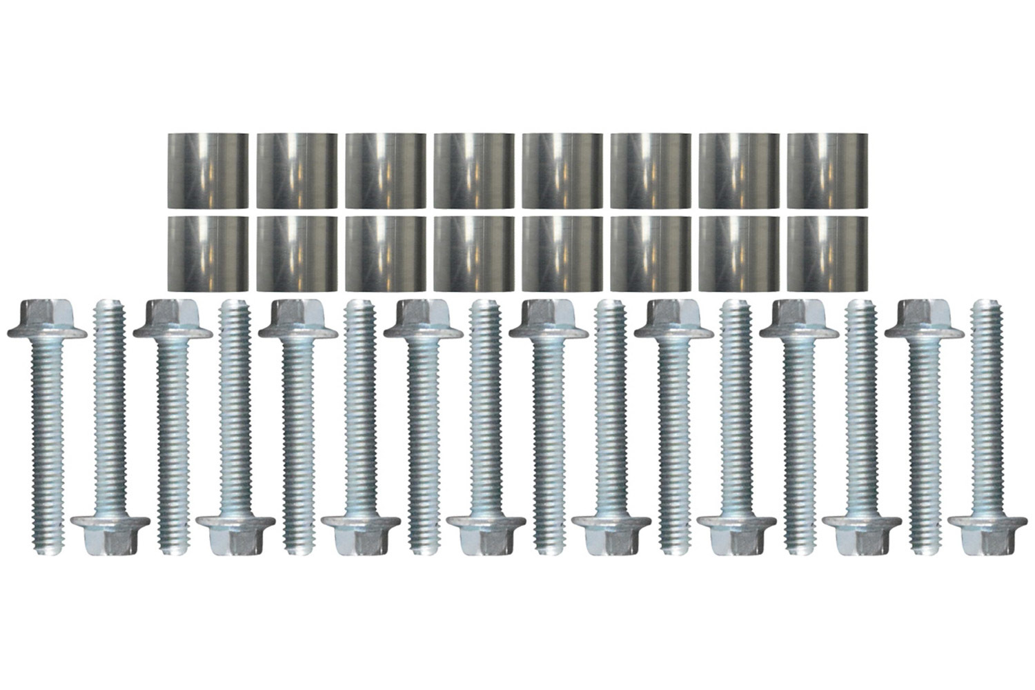 Ict Billet 1/2 in Ignition Coil Spacer - GM LS-Series - Set of 16 - Aluminum