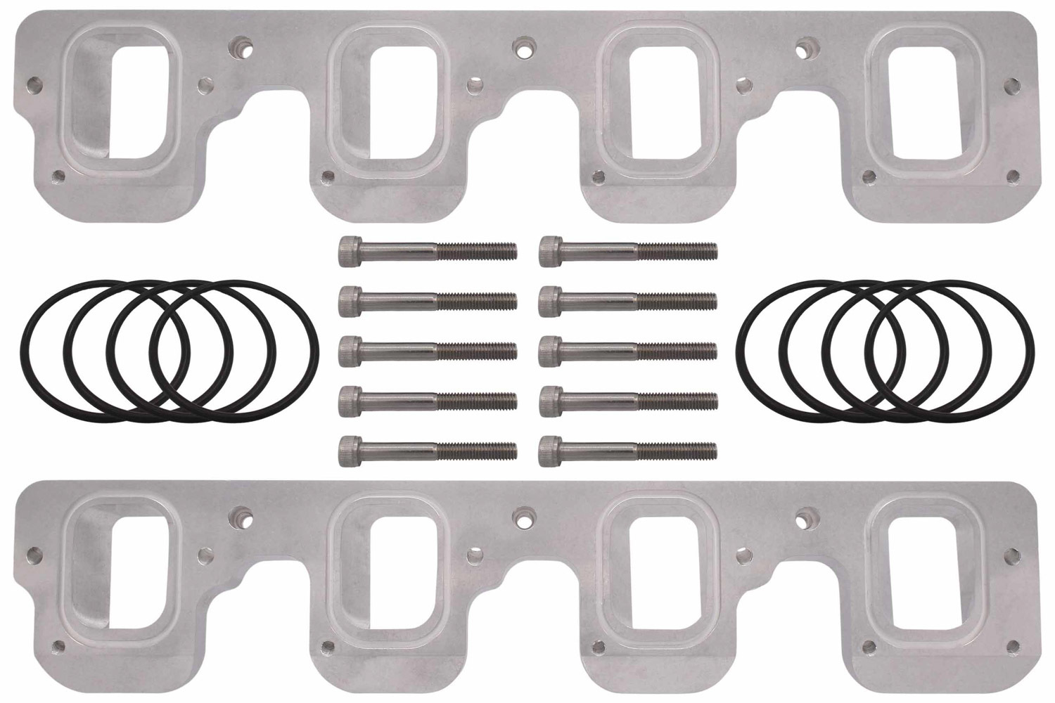 ICT BILLET Intake Manifold Spacer, 1 in Tall, Gaskets/Hardware Included, Rectang