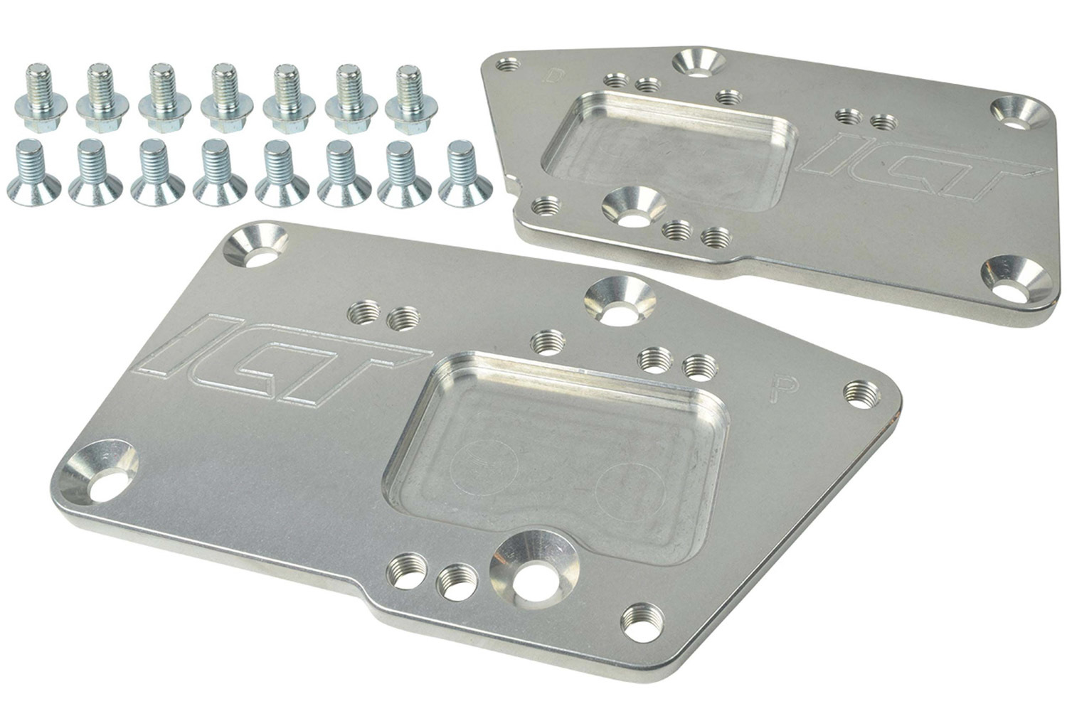 ICT BILLET Motor Mount, Bolt-On, Hardware Included, Aluminum, Natural, GM GenV L