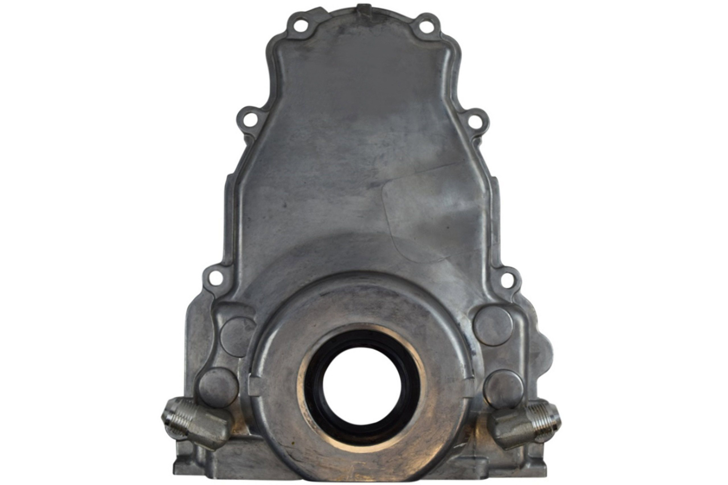 ICT BILLET Timing Cover, 1 Piece, Seal Included, 10 An Returns, Aluminum, Natura