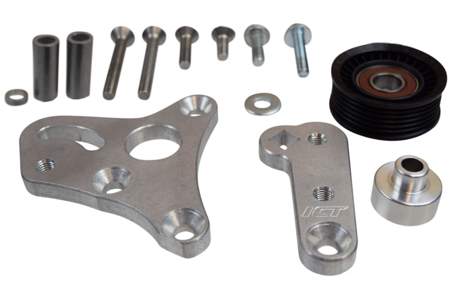 Ict Billet Serpentine Belt Tensioner - GM LS-Series - Aluminum