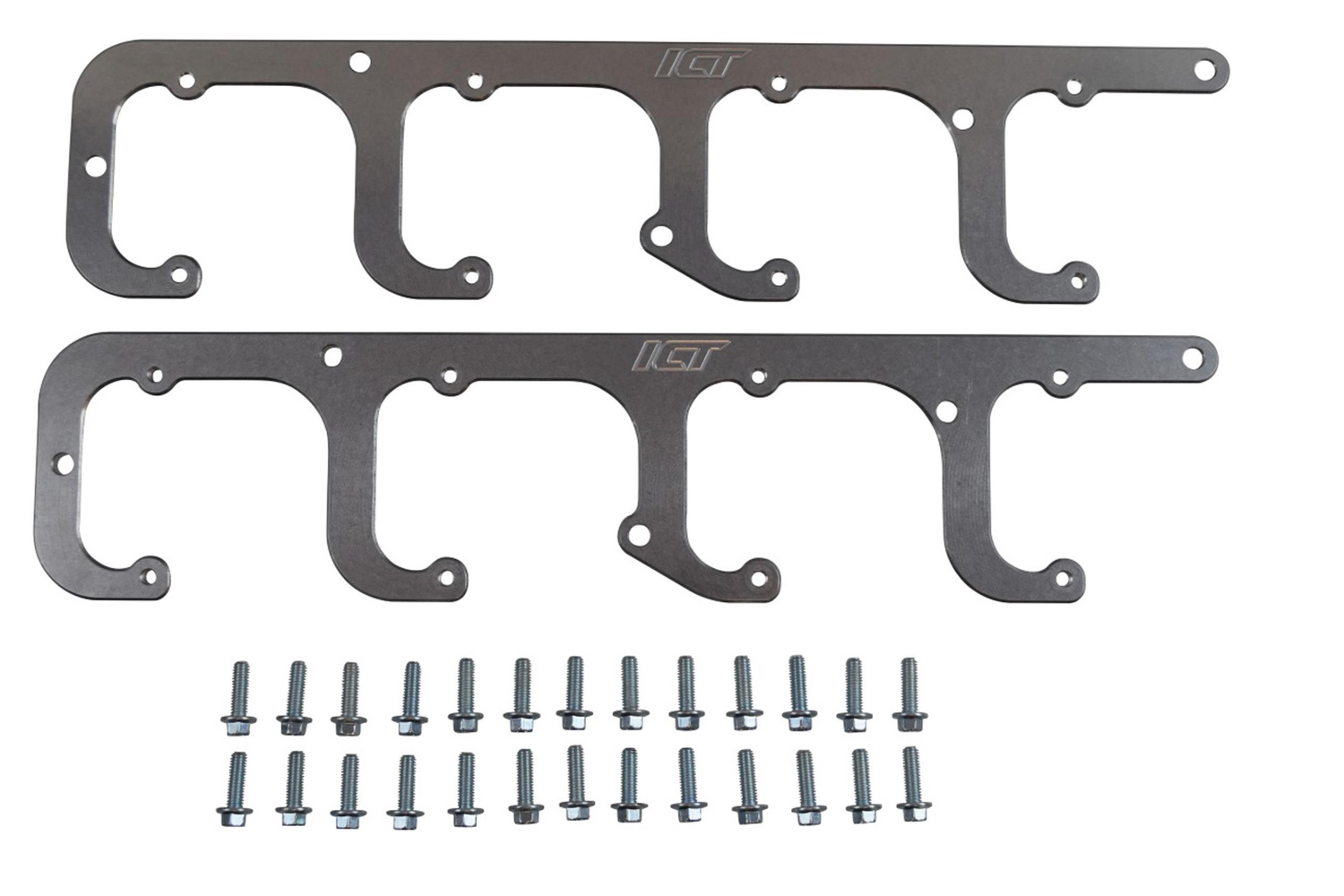 ICT BILLET Ignition Coil Bracket, Coil Pack Style, Over Valve Cover, Aluminum, N