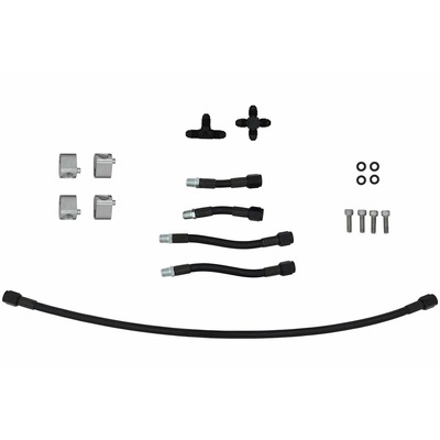 ICT Billet LS Cylinder Head Coolant Steam 4 Port Crossover - 551837-LS01