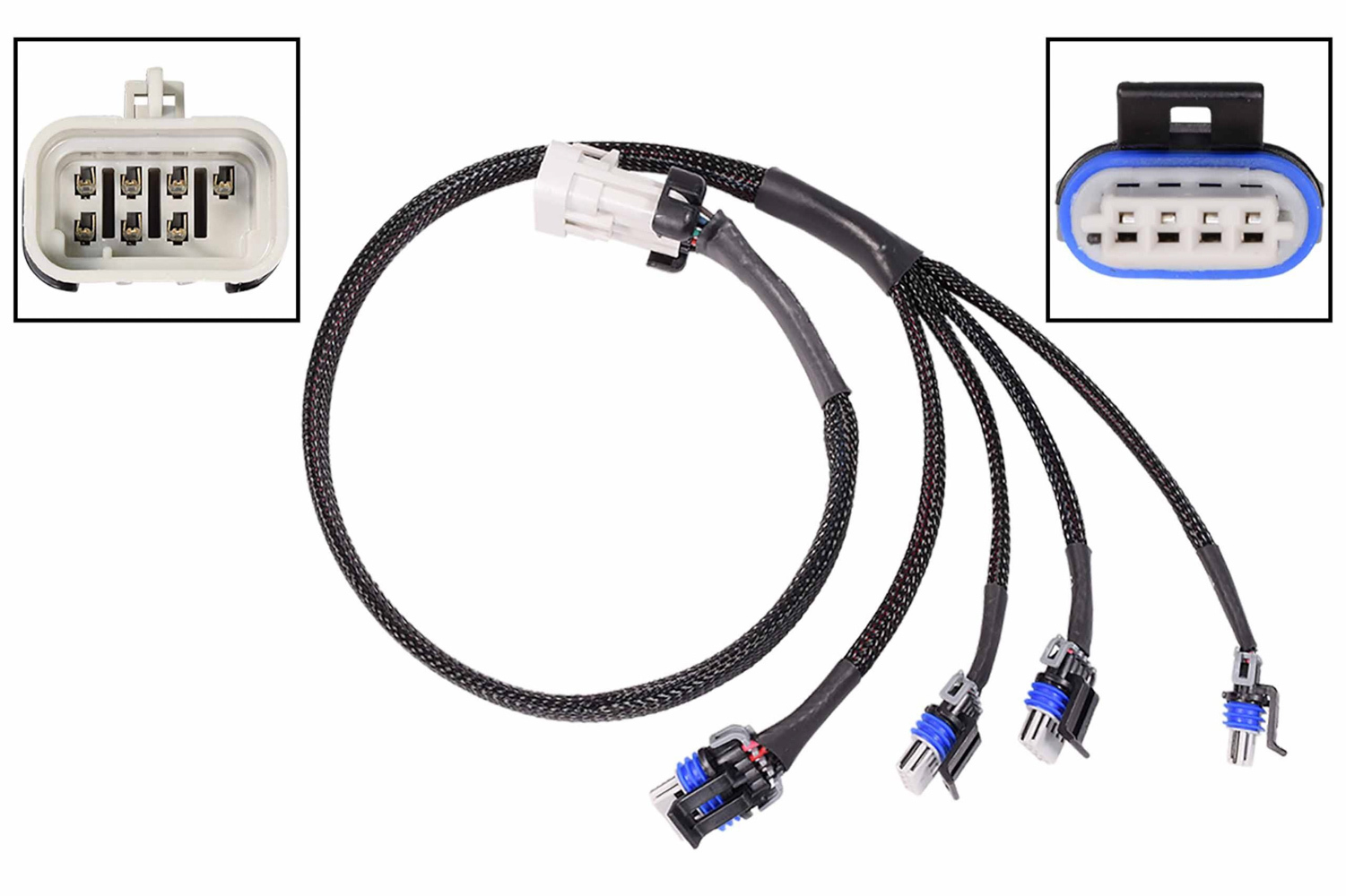 ICT BILLET Ignition Wiring Harness, Coil Wire, 30 in Extension, GM LS-Series, Ea