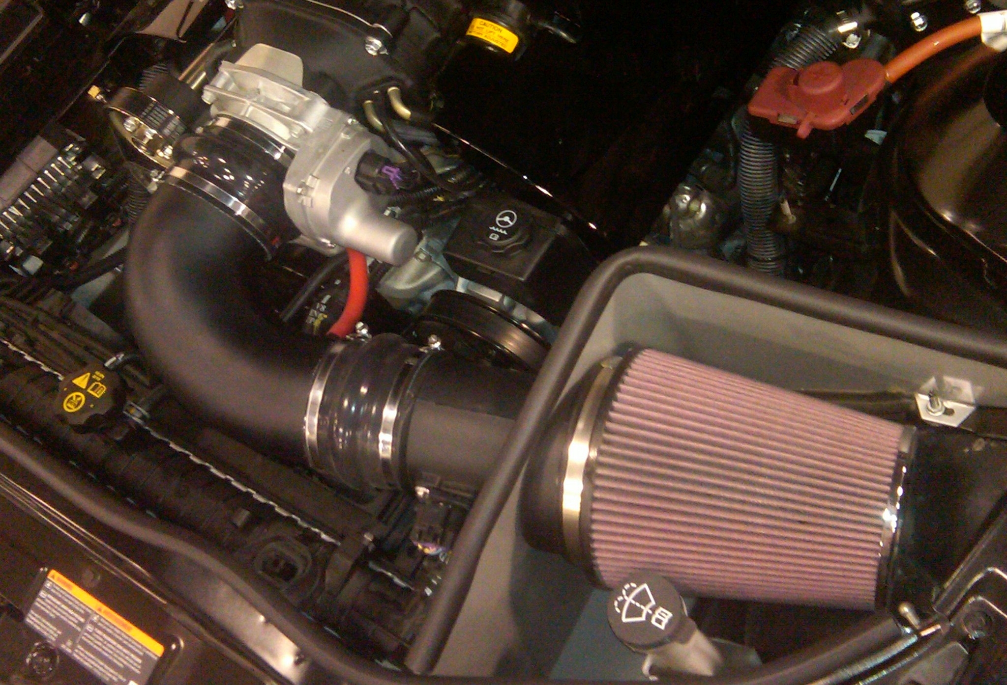 Camaro 2010+ Roto Fab Cold Air Intake for V8 Magnuson 2300 Supercharger