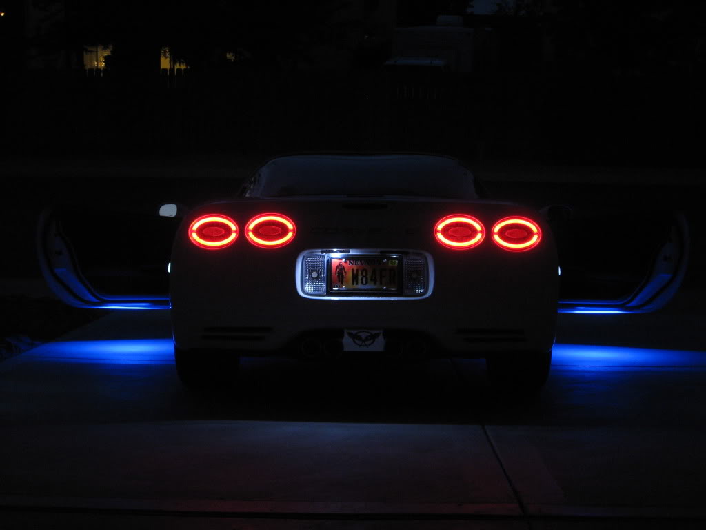 C6 Corvette Halo / Afterburner Taillight LED Light Strip Kit.