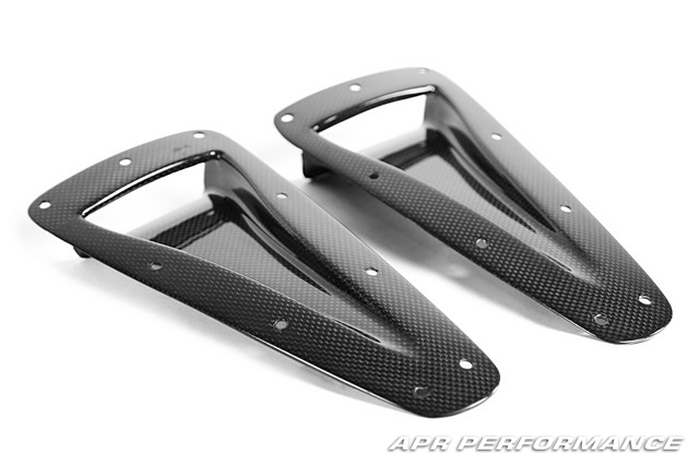 APR Carbon Fiber NACA Cooling Ducts Type 2, Pair Corvette