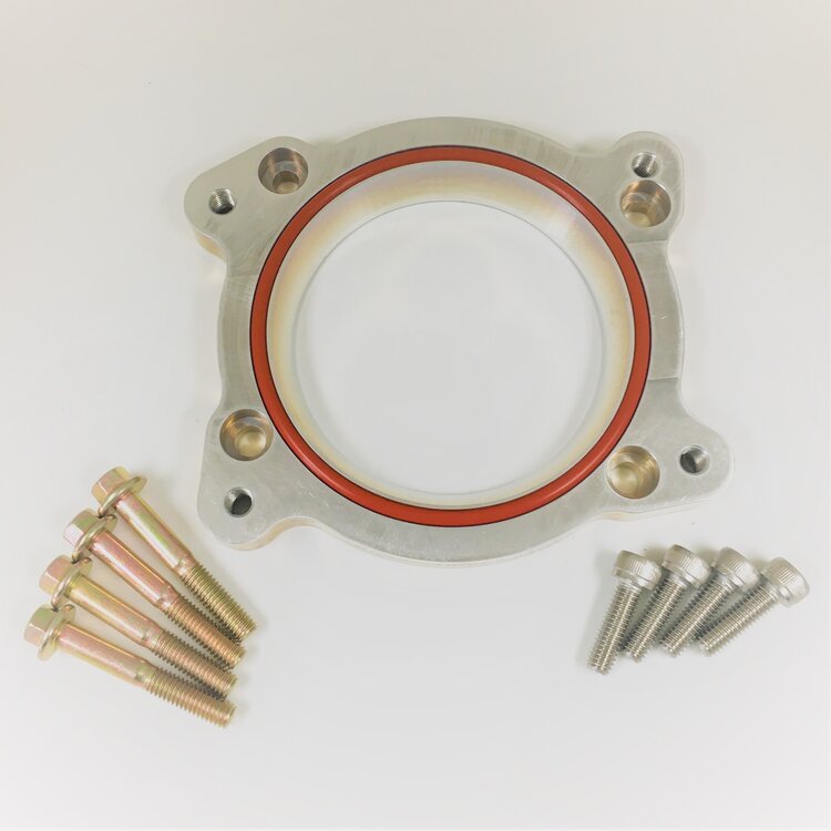 Adapter 80 mm to 72 mm L83 TB to LGX/LGZ Stock Manifold/Aft. Mkt. Supercharger
