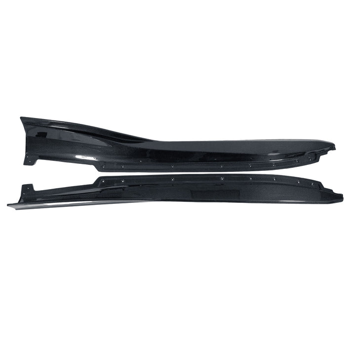 2023-27 C8 Corvette All Models APR Widebody Carbon Fiber Side Rocker Extensions