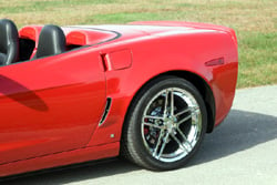 C6 Z06 Corvette style Rear Quarter Panels for your C6 Convertible, Includes Both Sides