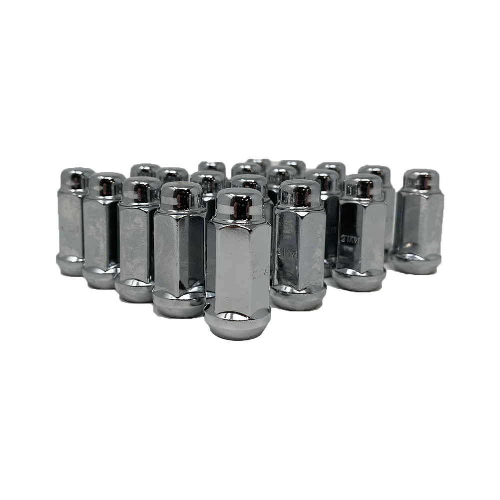 Corvette Lug Nuts, Chrome (Set), 2020, 2023 C8