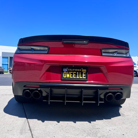 Camaro 16-18 Assault Diffuser - SS/LT w/ Quad Tip Muffler Delete - Standard
