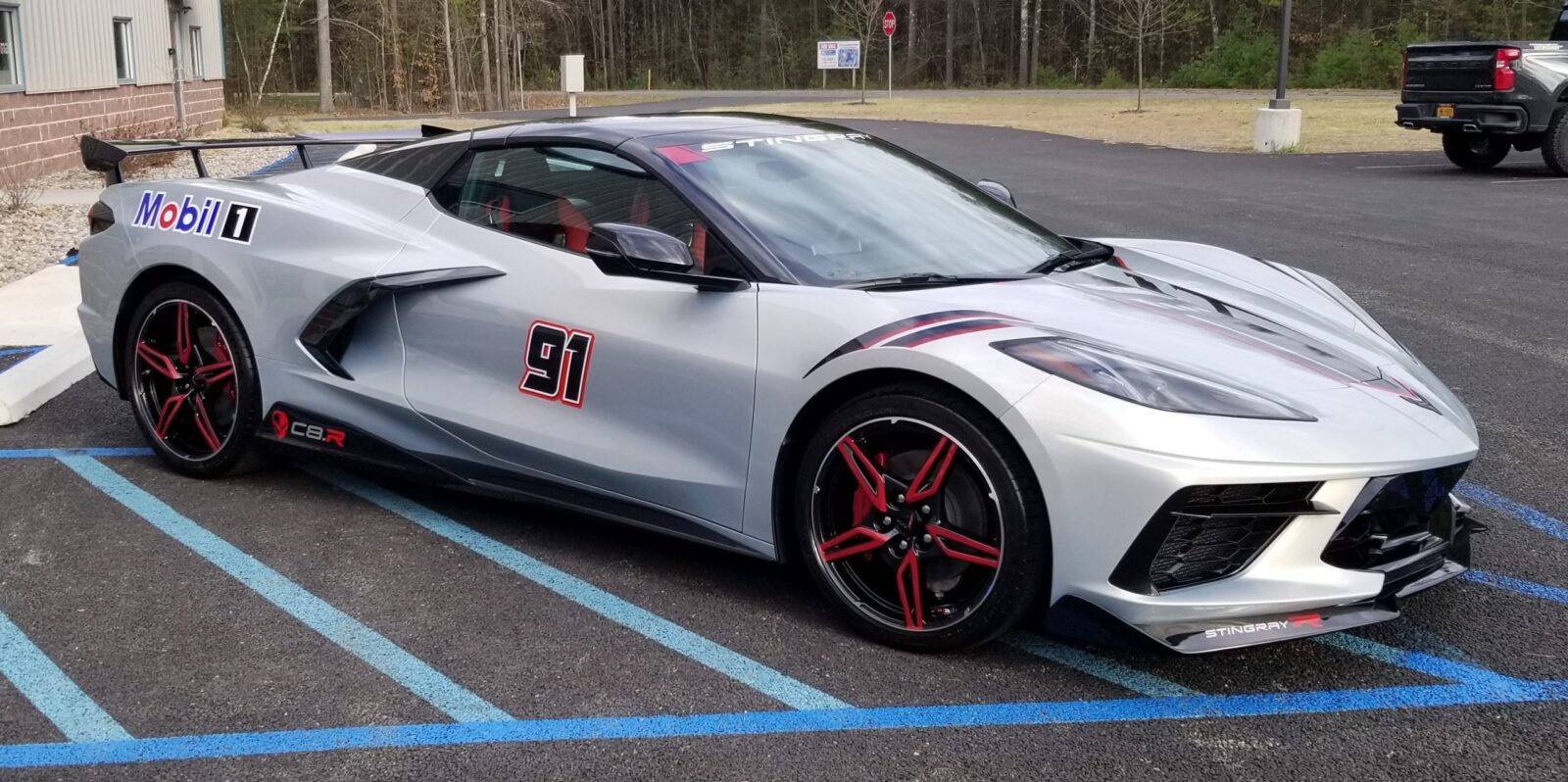 C8 Corvette Stingray 5VM Style C8.R Edition Aero Package