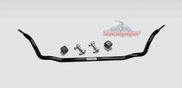 Corvette C6 2005-2013, Front Sway Bar with Heavy Duty End Links, 1.25" x 0.120" W DOM Tube & Poly Kit