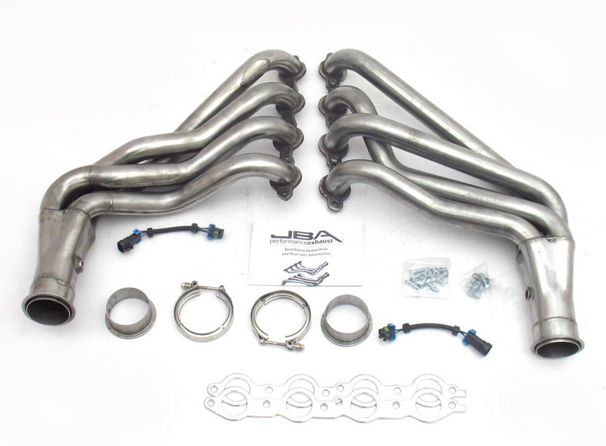 JBA Headers Headers, Competition Ready, 1-7/8" Primary, 3" Collector, Stainless, Natural, GM LS-Series, Chevy Camaro 2010-