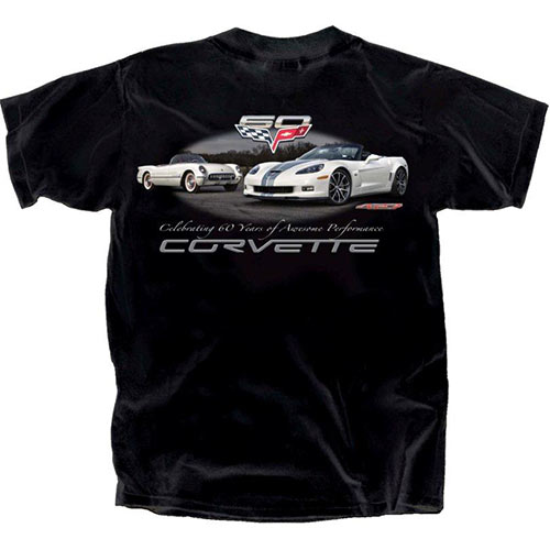 Corvette 60th Anniversary Black Tee -XXXL -