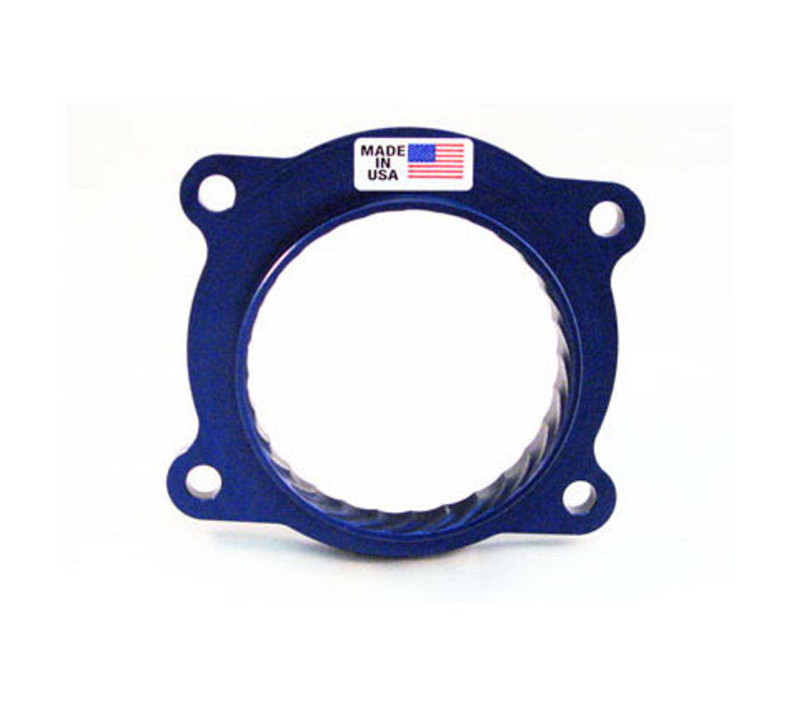 JET PERFORMANCE Throttle Body Spacer Powr-Flo 1 in Thick Gasket/Hardware Aluminu