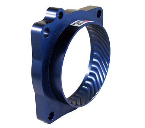 JET PERFORMANCE Throttle Body Spacer - Powr-Flo - 1 in Thick - Gasket / Hardware