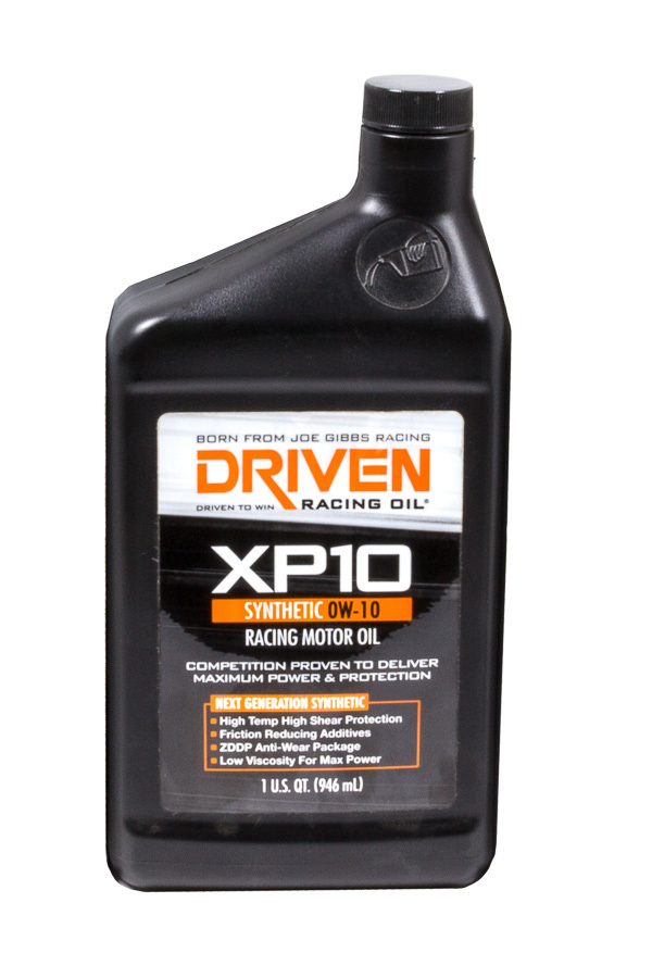 DRIVEN Oil, XP10 0w10 Synthetic Oil 1 Qt Bottle