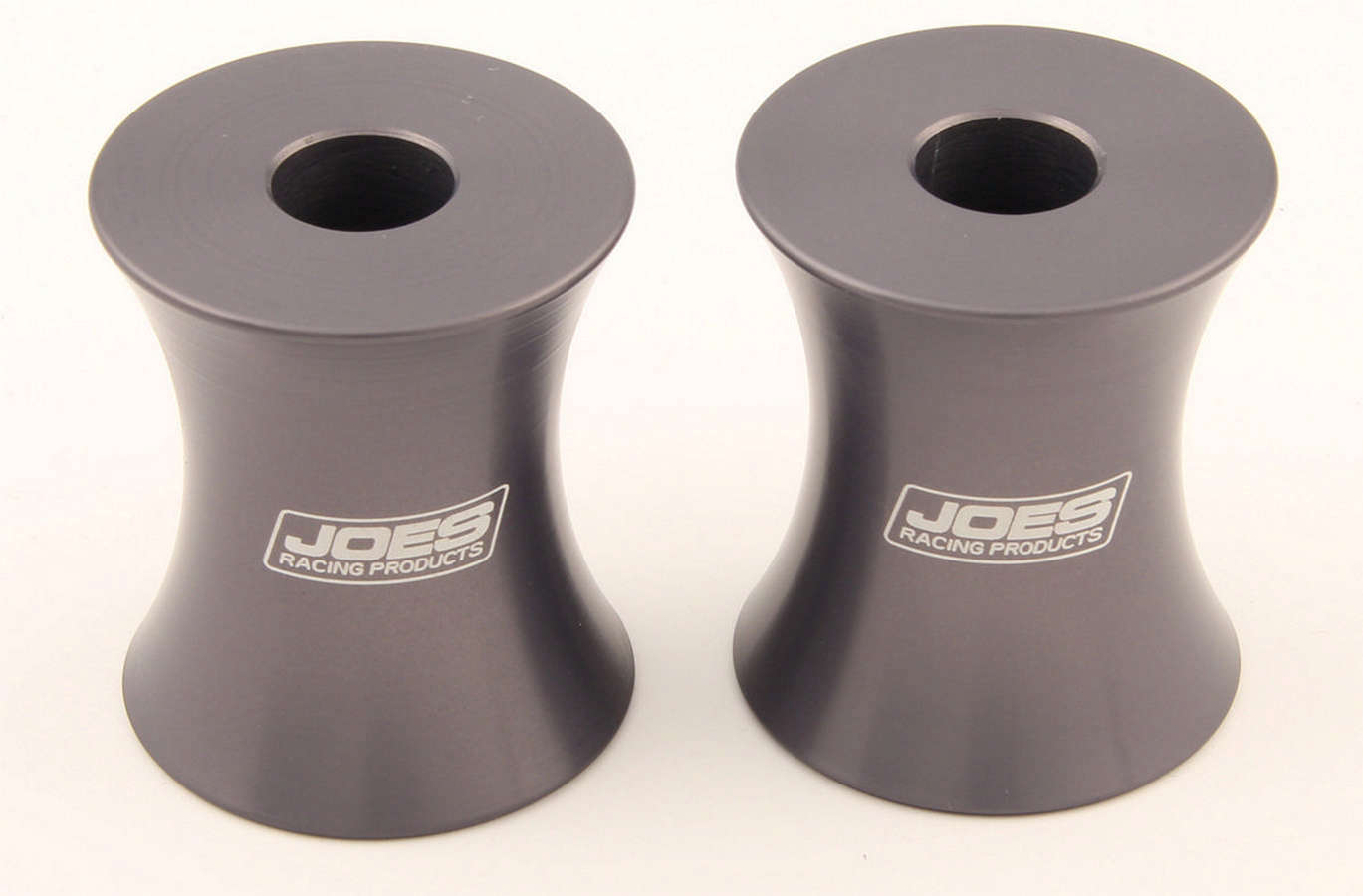 Motor Mount Spacer, 2 in Thick, 1/2 in ID, Aluminum, Gray Anodize, Pair