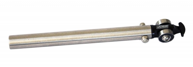 Wing Post, Top, Straight, 10 in Long, 3/4 in OD, Roller Tip, Stainless, Natural, Micro / Mini Car, Each
