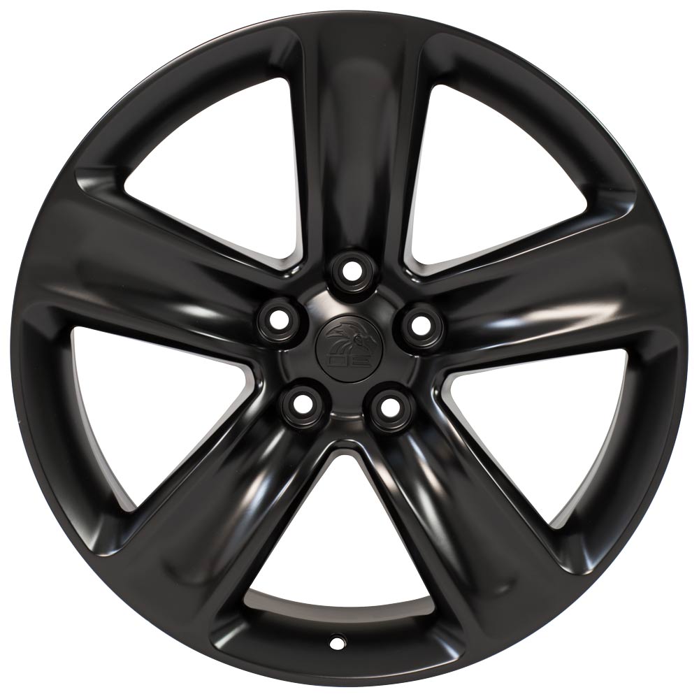 20" Dodge,  Durango SRT Replica Wheel,  Satin Black 20x9