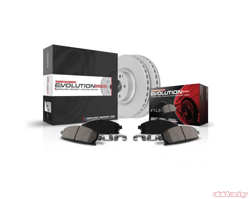 Power Stop Front Z23 Evolution Brake Kit Chevrolet C8 Corvette Stingray 2020-2024