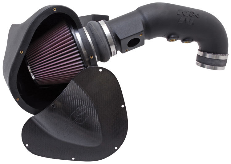 K & N Air Induction System, 63 Series AirCharger, Reusable Filter, GT, Ford Mustang 2011-14, Kit
