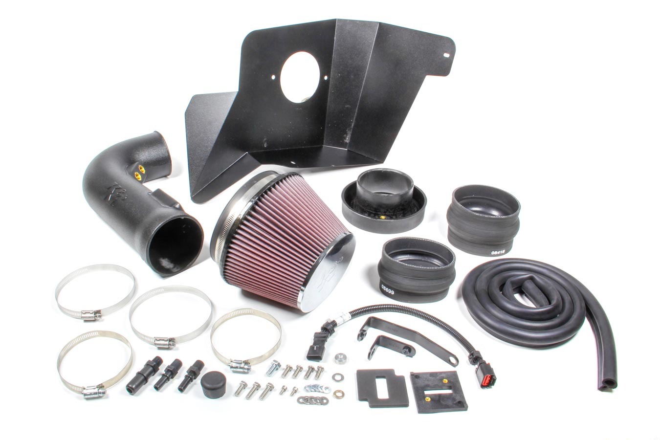 K & N Air Induction System, 63 Series AirCharger, Reusable Filter, Ford Coyote, Ford Mustang 2015-17, Kit