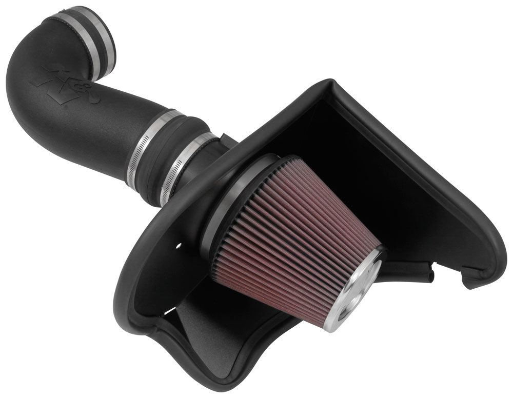 K & N Air Induction System, 63 Series AirCharger, Reusable Filter, 16-22+ Camaro SS 6.2L