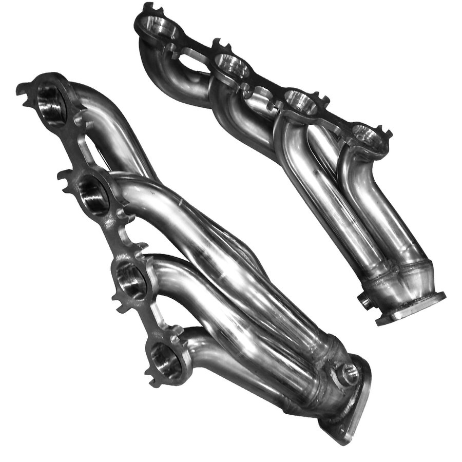 Stainless Steel Headers 1.875 x 3" Connects To Factory Cat-Pipes