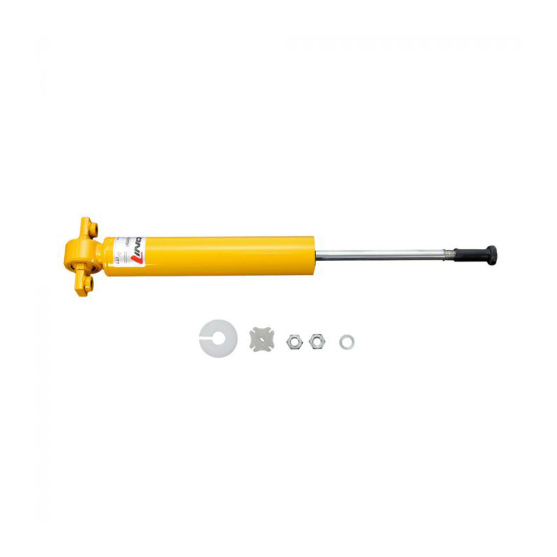 Koni Shock, Sport, Twintube, Single Adjustable, Steel Body, Yellow Paint, Rear, Ford Mustang 2015-18, Each