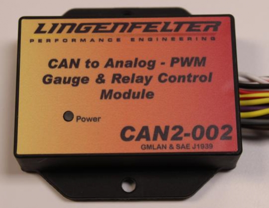 CAN2-002 CAN to Analog Gauge & Relay Output Module Kit