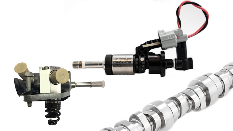 High Flow Direct Injection Fuel Injectors, Pump and Camshaft Kit for GM Gen V V8 Applications, Corvette, Camaro