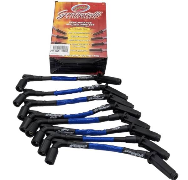 C8 Corvette LT2 6.2L V-8 Hi-Perf C-N-P Ignition Wire Connector Kit, w/BLUE High Temp Silicon