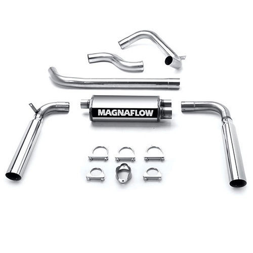 Magnaflow Exhaust System, Performance, Cat-Back, 2-1/2" Dia. 3-1/2" Tips, Stainless, Natural, GM LS-Series, GM F-Body 19