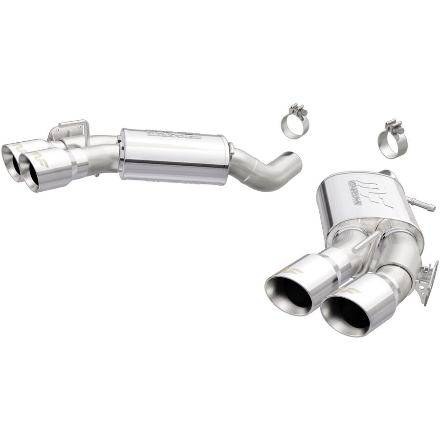 2016+ MAGNAFLOW Camaro SS Stainless Series Kit; Axle Back Exhaust; Competition Series; Dual Split Rear Exit