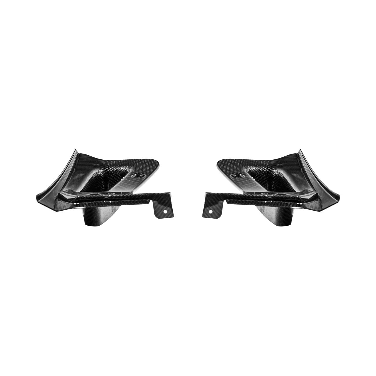 EOS C8 Corvette Ray / Z06 / ZR1 Dry Carbon Fiber Front & Rear - MF-1266-BKCF